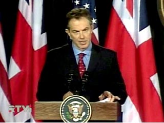 Британский премьер остро нуждается в подтверждении роли ООН, но Джордж Буш не хочет давать никаких конкретных обязательств