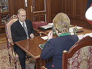 Владимир Путин принял своего представителя в в Северо-Западном федеральном округе