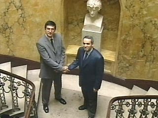 Гарри Каспаров и Владимир Крамник