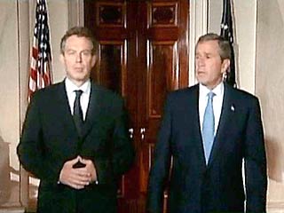 Буш на следующей неделе встретится с Блэром, чтобы обсудить Ирак