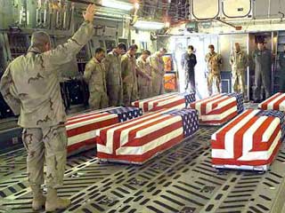 За первые 15 дней военной операции в Ираке коалиционные силы потеряли убитыми 84 человека, в том числе 57 американских и 27 британских военнослужащих
