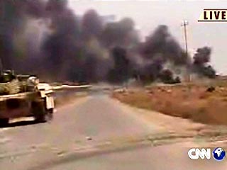Началось сражение за Багдад. Идет бой с гвардейцами Саддама