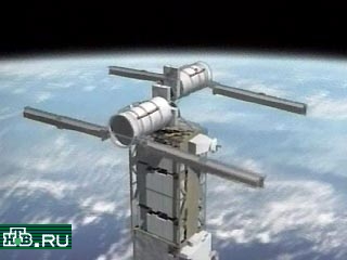 Как сообщает телекомпания НТВ со ссылкой на "Итар-Тасс", сегодня к Международной космической станции должен пристыковаться транспортный корабль "Прогресс"