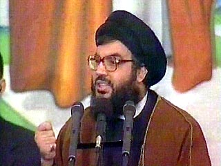 Американское вторжение в Ирак спровоцировало ряд антиамериканских заявлений шиитской группировки и ее лидера шейха Хасана Насраллы