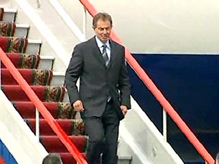 Тони Блэр прибыл в Москву на встречу с Владимиром Путиным