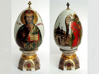 Зарубежным послам в России показали коллекцию пасхальных яиц