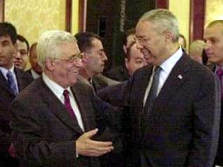 Колин Пауэлл встретился в Йерихоне с главой правительства Палестины Абу Мазеном