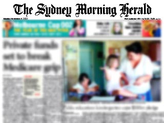 В газете Sydney Morning Herald работает корреспондент по фамилии Член (Dick)