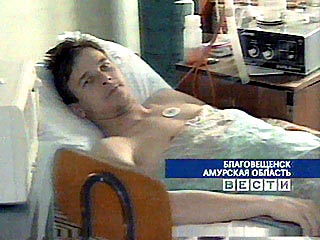 Медики Амурской области отмечают "обнадеживающие признаки" в состоянии Дениса Сойникова, госпитализированного в Благовещенске с подозрением на атипичную пневмонию
