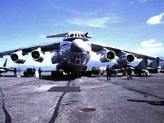 В аэропорту Улан-Удэ во вторник совершил вынужденную посадку грузовой самолет Ил-76 с шестью членами экипажа. Пострадавших нет