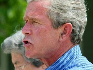 Президент США Джордж Буш "серьезно рассматривает" возможность встречи с премьер-министром Израиля Ариэлем Шароном и главой палестинского правительства Махмудом Аббасом