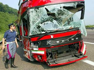 Среди погибших в катастрофе автобуса в Италии есть россиянин