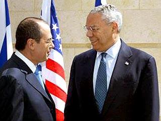 Госсекретарь США Колин Пауэлл прибыл в Израиль