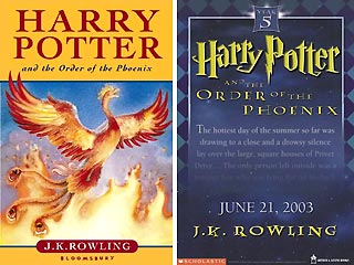 Перевод на русский язык книги Джоан Роулинг "Гарри Поттер и Орден Феникса" будет осуществлен только к началу весны 2004 года