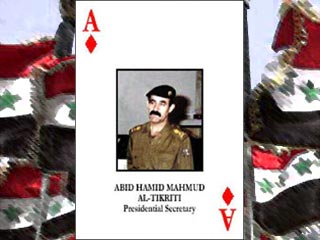 На прошлой неделе американские войска задержали в иракском городе Тикрит Абеда Хамида Махмуда ат-Тикрити - доверенное лицо свергнутого иракского лидера Саддама Хусейна