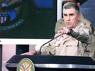 Генерал-лейтенант Армии США Джон Эбизейд признал, что информация об оружии в Ираке была "запутывающе неполной"