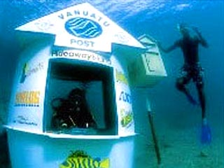 Первое подводное почтовое отделение открылось в Вануату