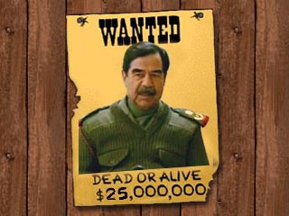 США предлагают 25 млн долл. за информацию о Саддаме Хусейне