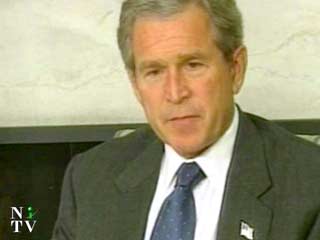 Президент Буш заявил, что шесть подозреваемых террористов "Аль-Каиды", находящихся в заключении в США, будут переданы военному трибуналу
