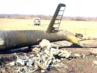 В Чечне в воскресенье разбился армейский вертолет Ми-8