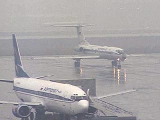 Из-за сильного тумана осложнилась работа московских аэропортов