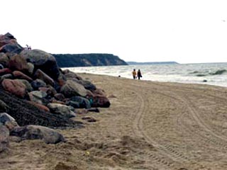 В Калининградской области на побережье Балтийского моря произошел выброс мазута