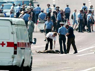 5 июля 2003, Аэродром Тушино.  48% из 1500 опрошенных россиян уверены, что такие теракт возможно было предотвратить