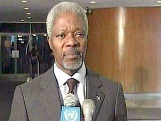 К скорейшему переходу суверенитета от оккупационных властей к народу Ирака призывает генеральный секретарь ООН Кофи Аннан