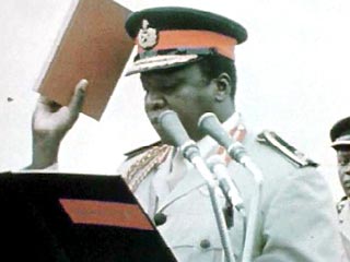 Бывший угандийский диктатор 78-летний Иди Амин находится при смерти в Госпитале короля Фейсала в Саудовской Аравии