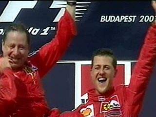 Михаэль Шумахер на "Гран-при Венгрии"