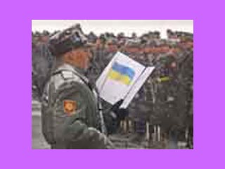 Принятие присяги в Украинской армии