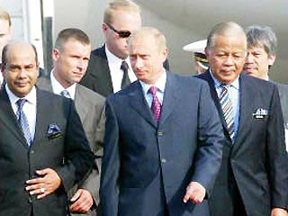 Российский президент Владимир Путин находится с официальным визитом в Малайзии