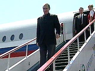 Путин прибыл в Узбекистан с кратким рабочим визитом
