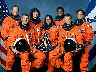 Имена погибших астронавтов шаттла Columbia присвоены 7 астероидам