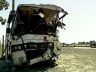 Число пострадавших в разбившемся автобусе российских туристов выросло до 21 человека