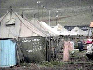 Все палаточные лагеря на территории Ингушетии, где проживают чеченские беженцы, будут ликвидированы к 1 октября