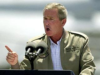 Буш обратился к нации: "Это не теракт"