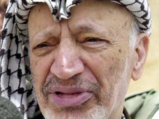 Ясир Арафат опасается ехать на могилу сестры, так как его могут не пустить обратно