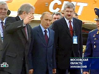 Путин отбыл с рабочей поездкой в Курск