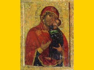 Одна из самых древних святынь ярославской земли - икона  Толгской Богоматери - возвращена сегодня из Ярославского художественного музея в Толгский монастырь