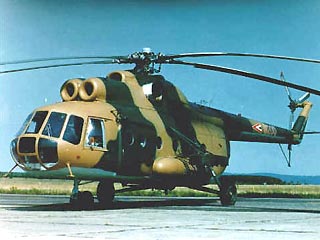 В Чите экстренную посадку совершил вертолет Ми-8