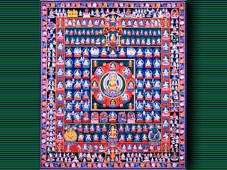 Буддийская мандала школы Сенган