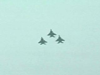 Самолеты F-15 ВВС Израиля совершили мемориальный полет над "Освенцимом"