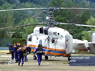 Спасательные работы на месте падения вертолета Ка-32 вновь отложены
