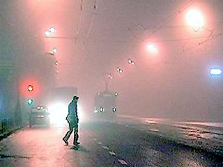 В Москве утром в понедельник ожидается туман