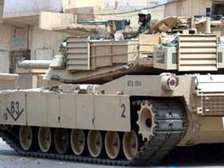 Под Багдадом партизаны подбили американский танк