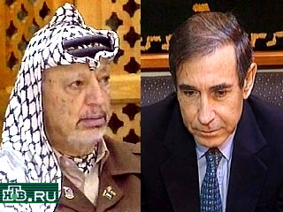 Встреча Арафата и Бен-Ами может состояться сегодня вечером