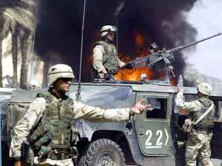 Американские войска в Ираке за последние сутки подвергались нападению 22 раза