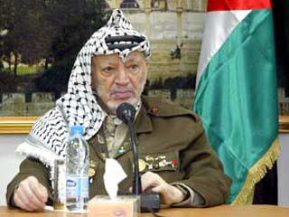 Арафат заявляет, что останется на родине, даже если это будет стоить ему жизни