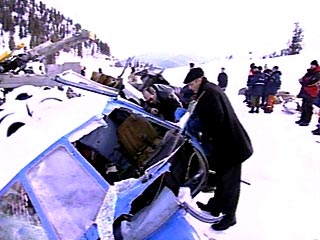 28 апреля 2002 года вертолет Ми-8 недалеко от поселка Ермаковское столкнулся с опорой ЛЭП и упал
